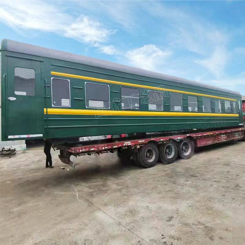 复古蒸汽火车头大型仿真火车头铁艺模型博物馆展览火车模型定制