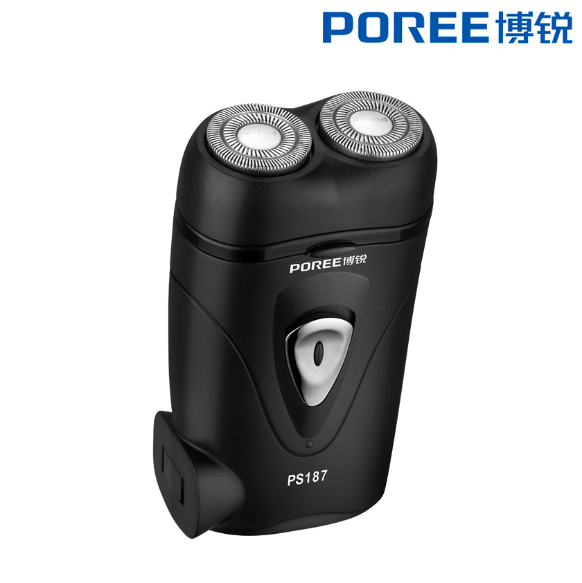 博锐新品POREE）剃须刀PS187博锐电动剃须刀电动刮胡刀内置充电式