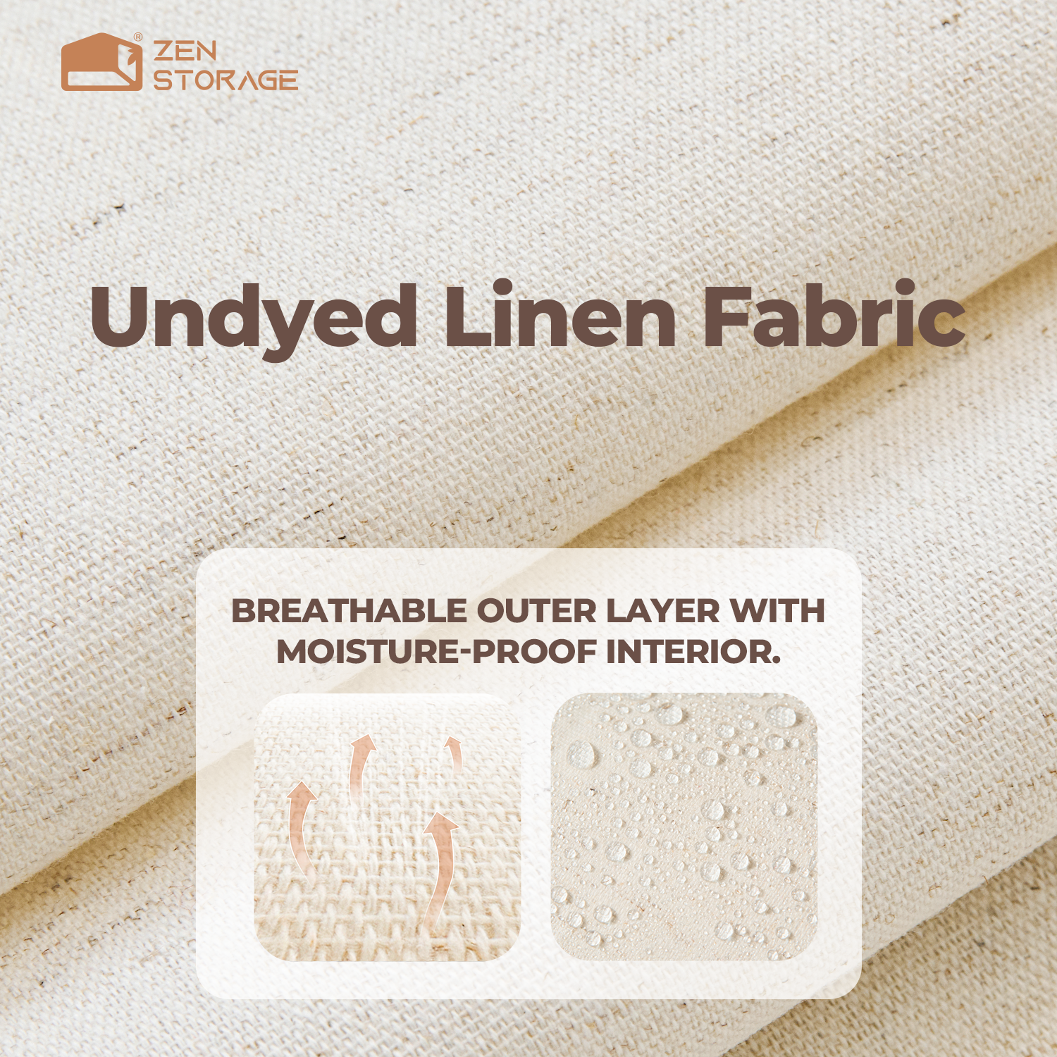 チュシンミ-婴儿衣物天山棉麻宝宝用品分隔整理箱内衣内裤收纳盒,淘宝优惠券,粉丝福利购,淘宝优惠卷