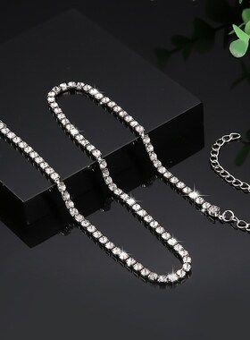 simple temperament diamond necklace female choker Hot sale