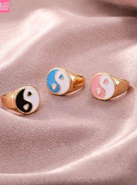 New retro personality ring European American Rings Jewelry