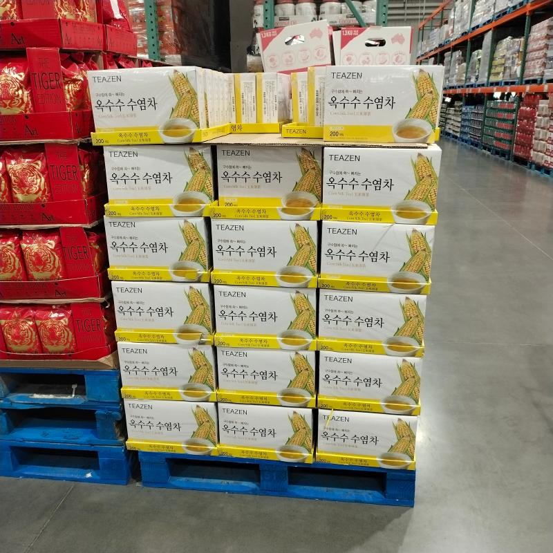 TEAZEN玉米须茶韩国进口花草茶孕妇可饮解脂代用茶 costco代购-图2