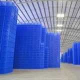 Hergi Plastic Basket Express постоянные фрукты Большие овощные грузовые баскетбольная платформа фитинг фабрика Полая неделя