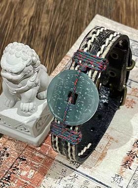 龙虎山法物道家九紫离火手链貔貅五帝钱招八方来财手环本命年男女