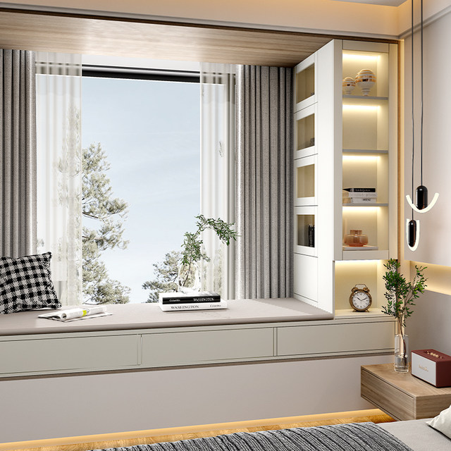 Gold medal wardrobe bay window cabinet customization whole house customization