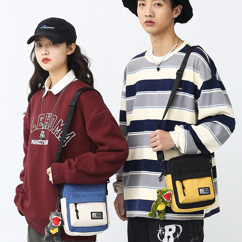 潮牌小挎包男生潮流手机小背包休闲运动斜挎包男款单肩包男士包包,淘宝优惠券,粉丝福利购,淘宝优惠卷