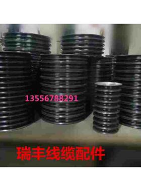 喷瓷导轮 小拉机拉丝导线轮 铝导轮喷瓷80*25标准件 阳极喷瓷导轮