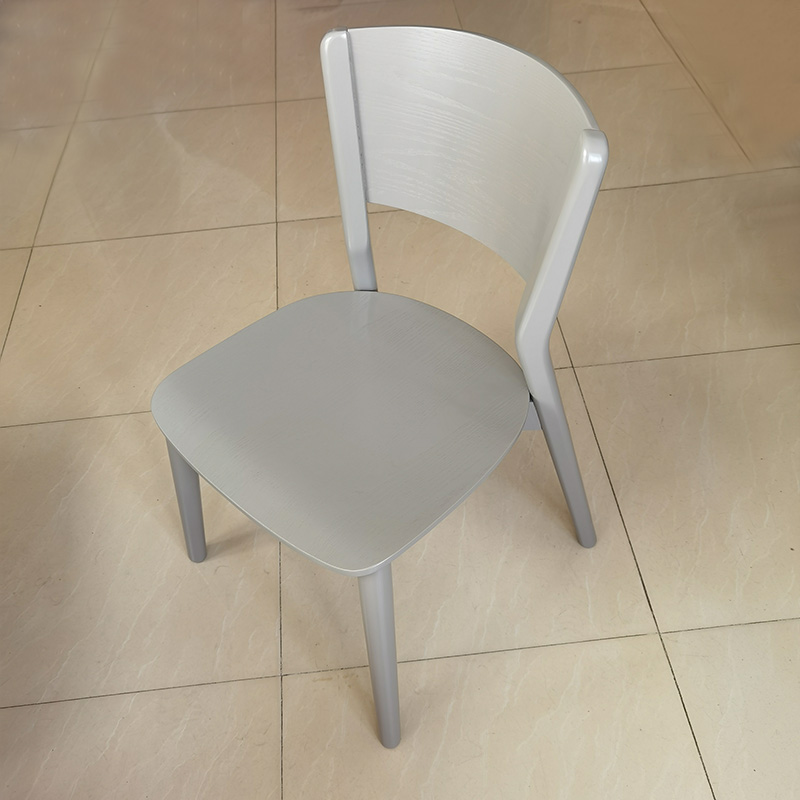 北欧实木餐桌椅现代简约意式极简网红黑色靠背椅家用餐厅餐椅新款