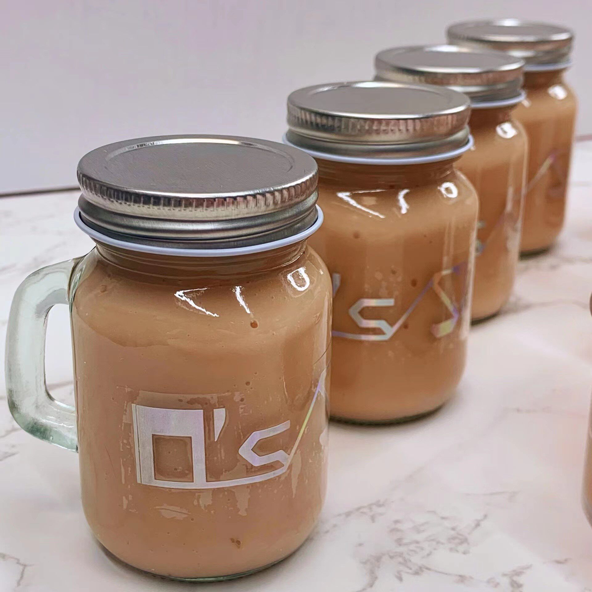 喔家の黑眼豆豆奶茶泥 手工制作玩具 起泡清脆 解压泥