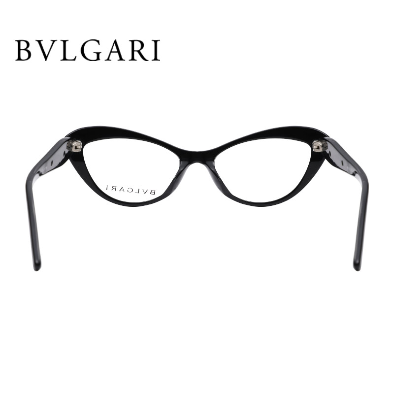 Bvlgari/宝格丽光学眼镜氛围感美式猫眼板材框ins风近视镜架4052B - 图0