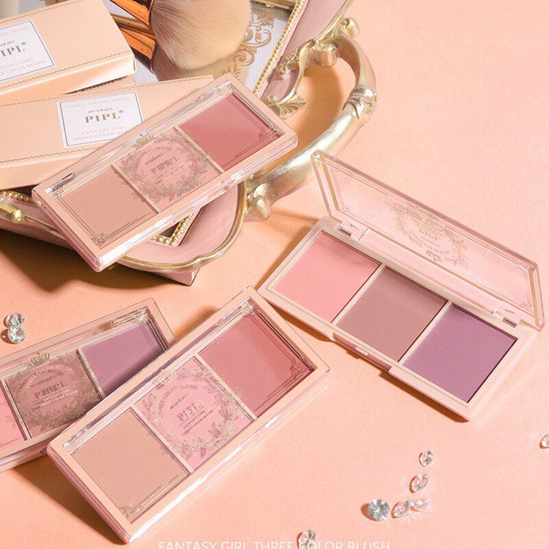 奶茶色2021新款三色晒红女2022腮红 beyourgirlfriend腮红/胭脂