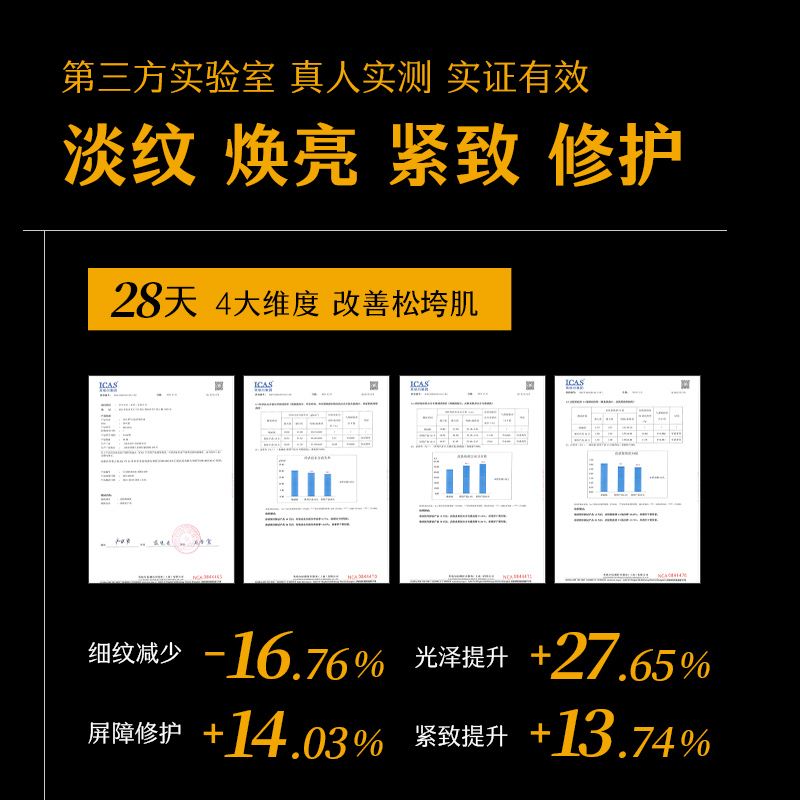 Roocares/芮可思白池花水感抗皱保湿紧致修护精华油清爽不油腻 - 图0