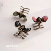 South Korea Headwear Hair Accessories Brief Metal Retro Mini small number Grip Clip Hair Grab Top Clip Liu Haibian Clip Hair Clip