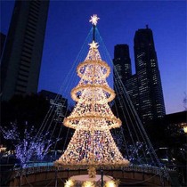 Large Christmas Tree Iron Art Frame Luxury 6 m 10 m Christmas Decorative Mall Arranged Outdoor Square Beauty Chen