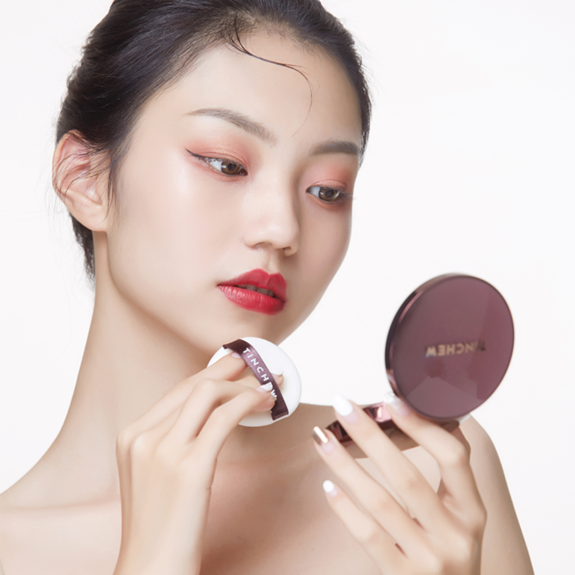 tinchew /花联旗舰店韩国定妆粉 TINCHEW花联粉饼