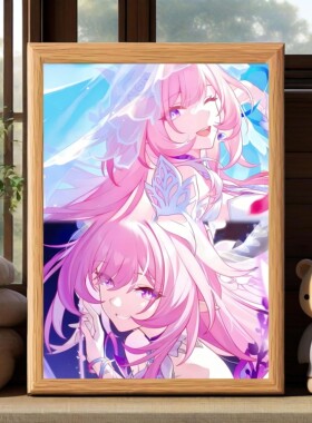 昔涟相框崩坏星穹铁道周边画框往日的涟漪翁法罗斯黄金裔桃子与爱