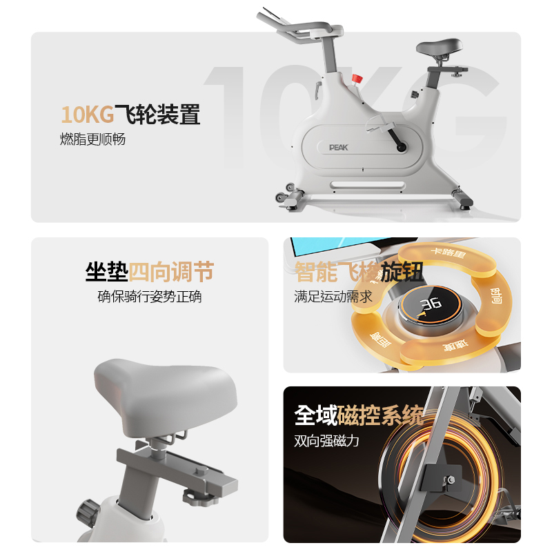 Intelligent Magnetic Peak/Peak Spinning Bike