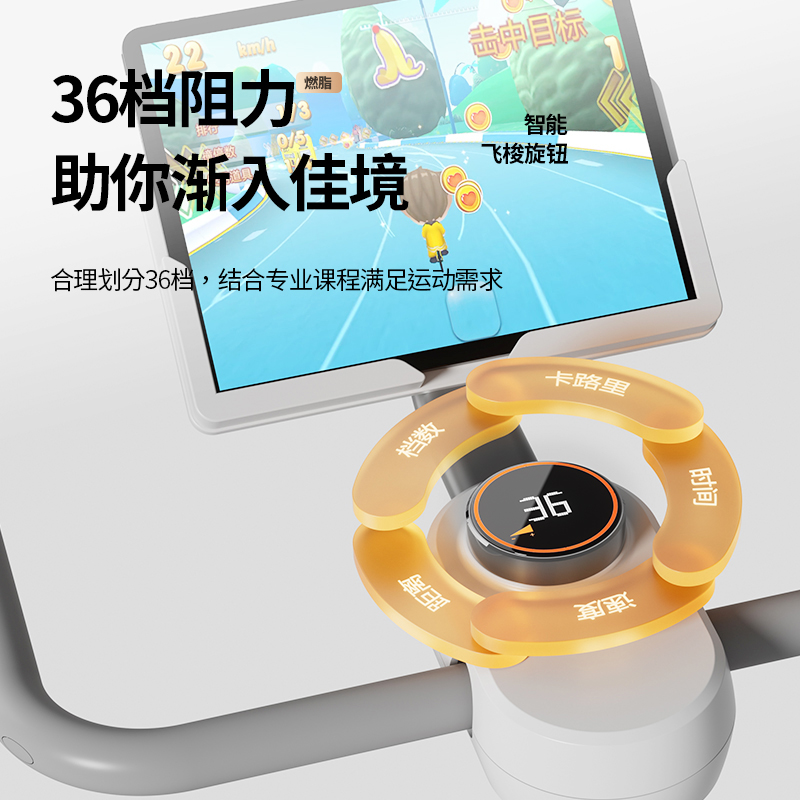 Intelligent Magnetic Peak/Peak Spinning Bike