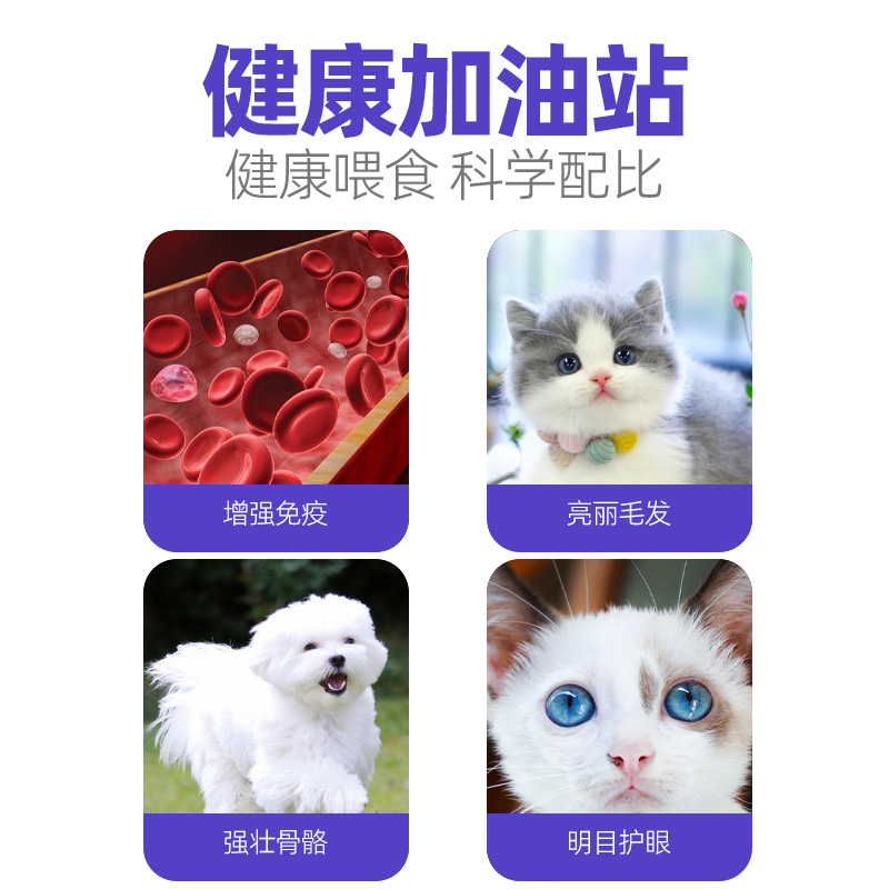 深海鱼油猫用宠物猫咪狗犬专用卵磷脂美毛亮毛防掉毛免疫力鱼肝油 - 图1