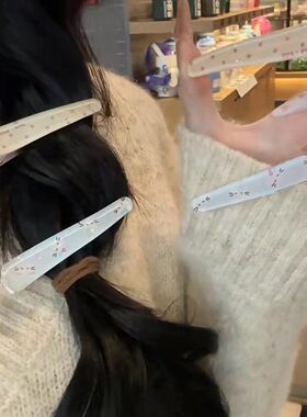 可爱波点kitty化妆夹发卡洗脸敷面膜碎发刘海夹鸭嘴夹发饰加厚款