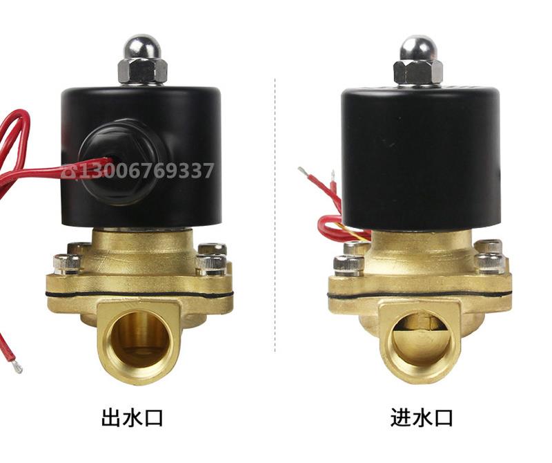 全铜1寸6分4分常闭电磁阀水阀220V110V24V12V2分3分气阀包邮 - 图3