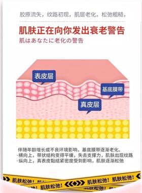 川字纹贴日式淡化眉间贴法令纹