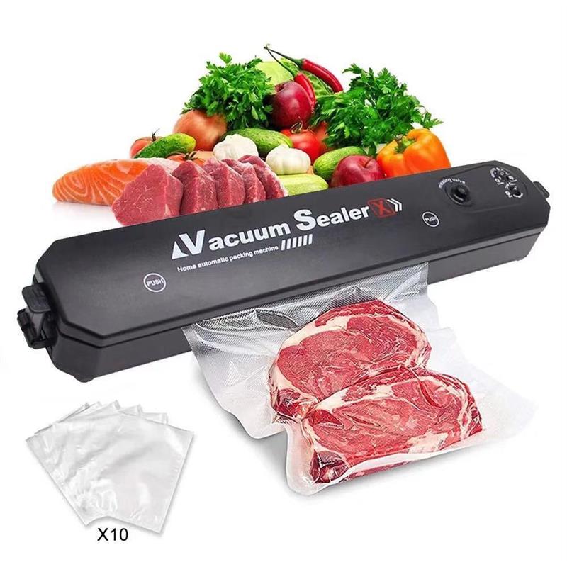 现货VACUUM SEALER厨房家用抽真空小型食品自动真空封口机封口机-图2