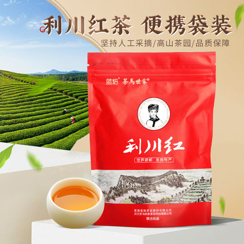 茶马世家恩施利川红浓香型含硒小种红茶高山工夫红茶自己喝便携装 - 图1