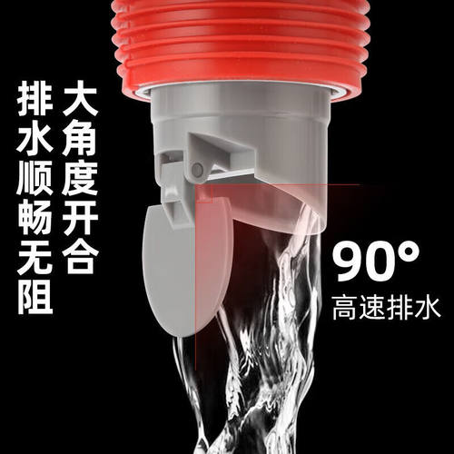 一靓厨房下水三通防返臭神器洗碗机净水器四通多功能集成排水管道 - 图3
