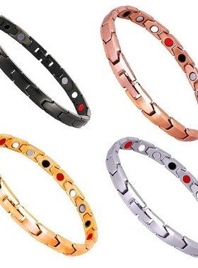 adjustable magnetic therapy magnet bracelet couple bracelet