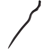 Китайская шпилька из сандалового дерева, натуральная длинная деревянная заколка для волос ручной работы, простой и элегантный дизайн, китайский стиль, изысканный стиль