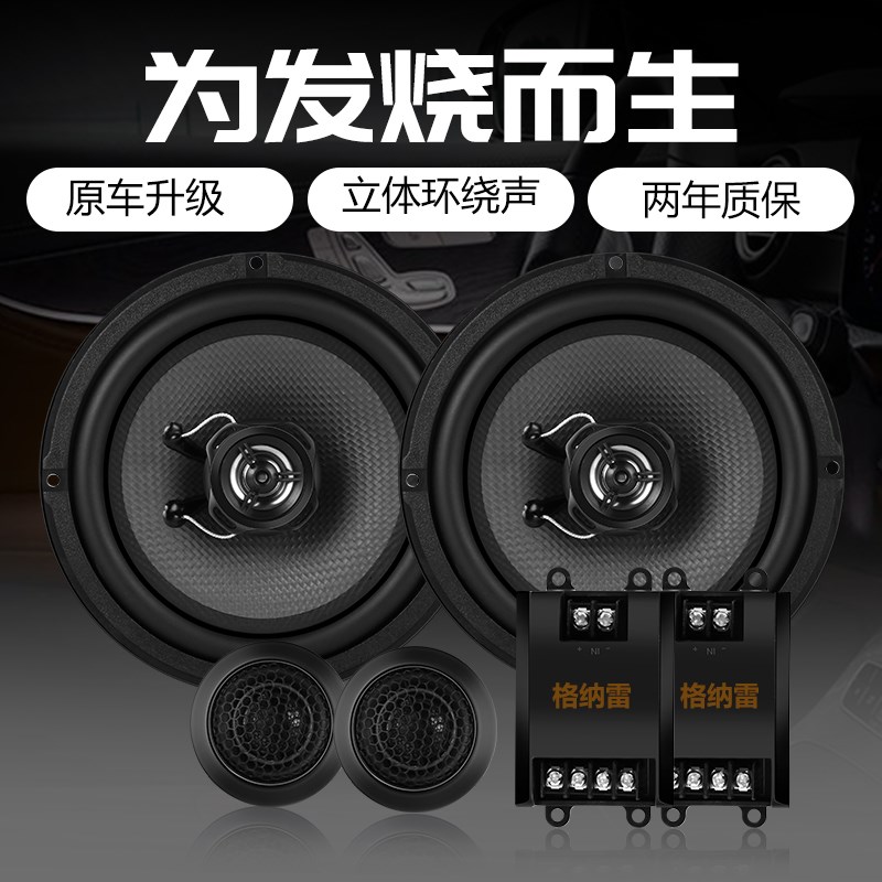 速发T600z00后00T700S7 大迈x5xR汽车前门t门改装低音 - 图0