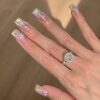 Cool and sparkling pumpkin ring for women, exquisite and beautiful ring, niche design, high-end 2026 new hand jewelry