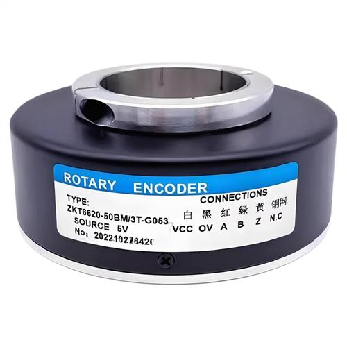 ZKT6620-50BM/3T-G053  EB100P20-H4PR-1024闸机专用空心轴编码器 - 图0
