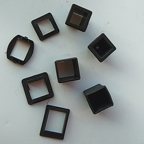 Zinc steel guardrails waterproof cushion plastic cushion perforated square pipe plastic nylon cushion guard rail accessories 19 square pipe abrasion resistant 