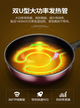 易欣电饭炒锅多功能电用炒锅家用