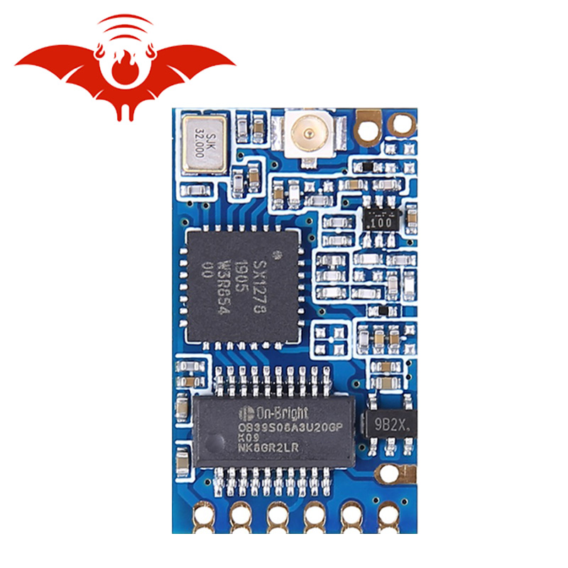 SX/JC1278A 火蝠无线扩频模块串口透传433M 470M低功耗UART远距离 - 图3