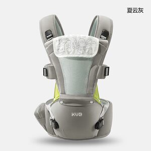 KUB可优比婴儿腰凳背带二合一宝宝透气轻便四季两用外出抱娃神器