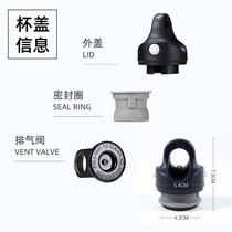 Sharp Tiger Klein Blue Cup Cover New Second Cup Without Thread Cup Lid Silica Gel Sports Insulated Cup Cover Original Fitting Accessories