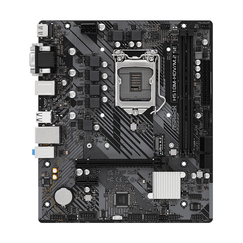 ASROCK/华擎H510M-HDV/M.2 SE/Z490钢铁传奇/Z590台式游戏主板 - 图3