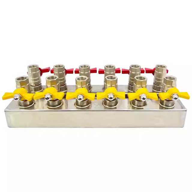 304 stainless steel injection molding machine water drain diverter oil drain