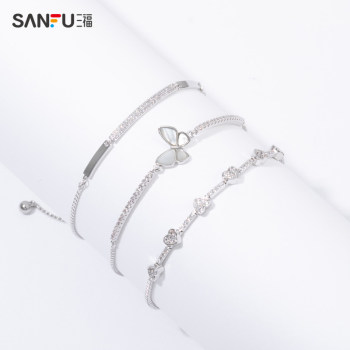 Sanfu retro pull-out bracelet ຄົນອັບເດດ: ດຽວອອກແບບສ່ວນບຸກຄົນເຄື່ອງປະດັບຕ່ອງໂສ້ 818289