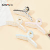 Sanfu grab clip plate solid color grab clip versatile daily personalized hair accessories headwear accessories hair clip shark clip 842495