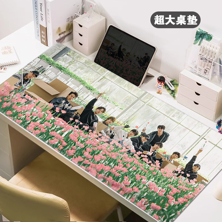 十个勤天鼠标垫超大桌垫种地少年办公室电脑键盘工位明星周边定制,淘宝优惠券,粉丝福利购,淘宝优惠卷