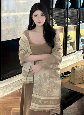 围巾女款2026新夏高级感香