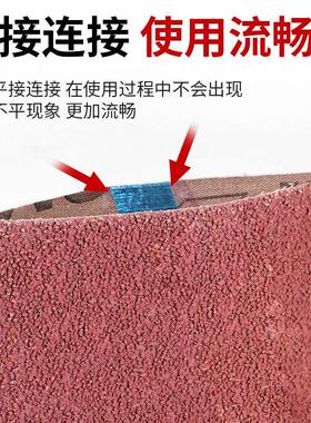 不锈钢拉丝机砂带拉丝轮锆刚玉砂带雪花纹虫子砂带滚筒焊接打磨轮