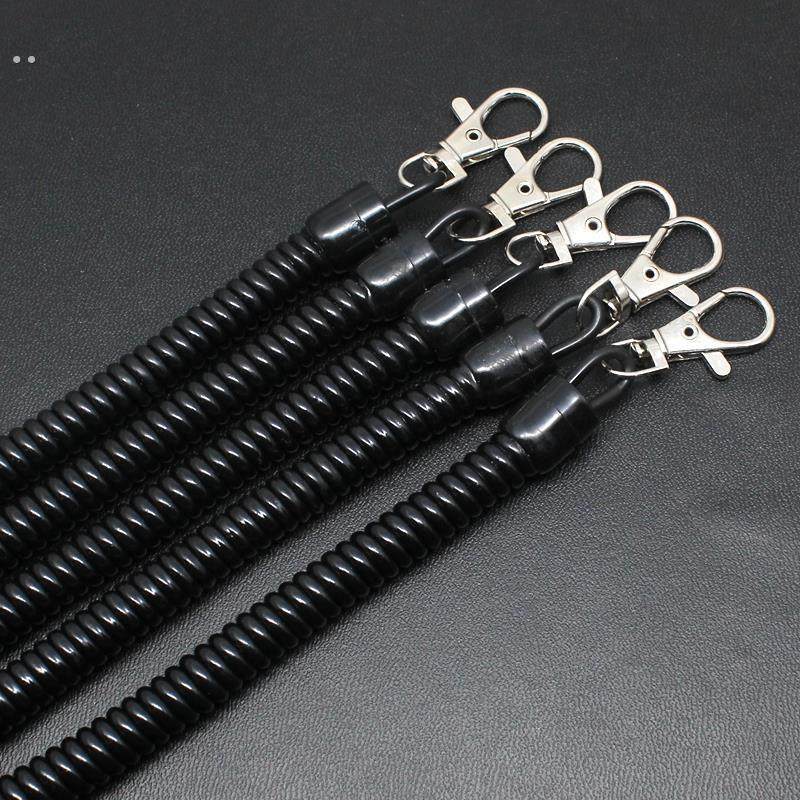 弹簧绳钥匙扣家用手机弹簧挂绳老人防丢钥匙炼伸缩式锁匙扣圈挂件,淘宝优惠券,粉丝福利购,淘宝优惠卷