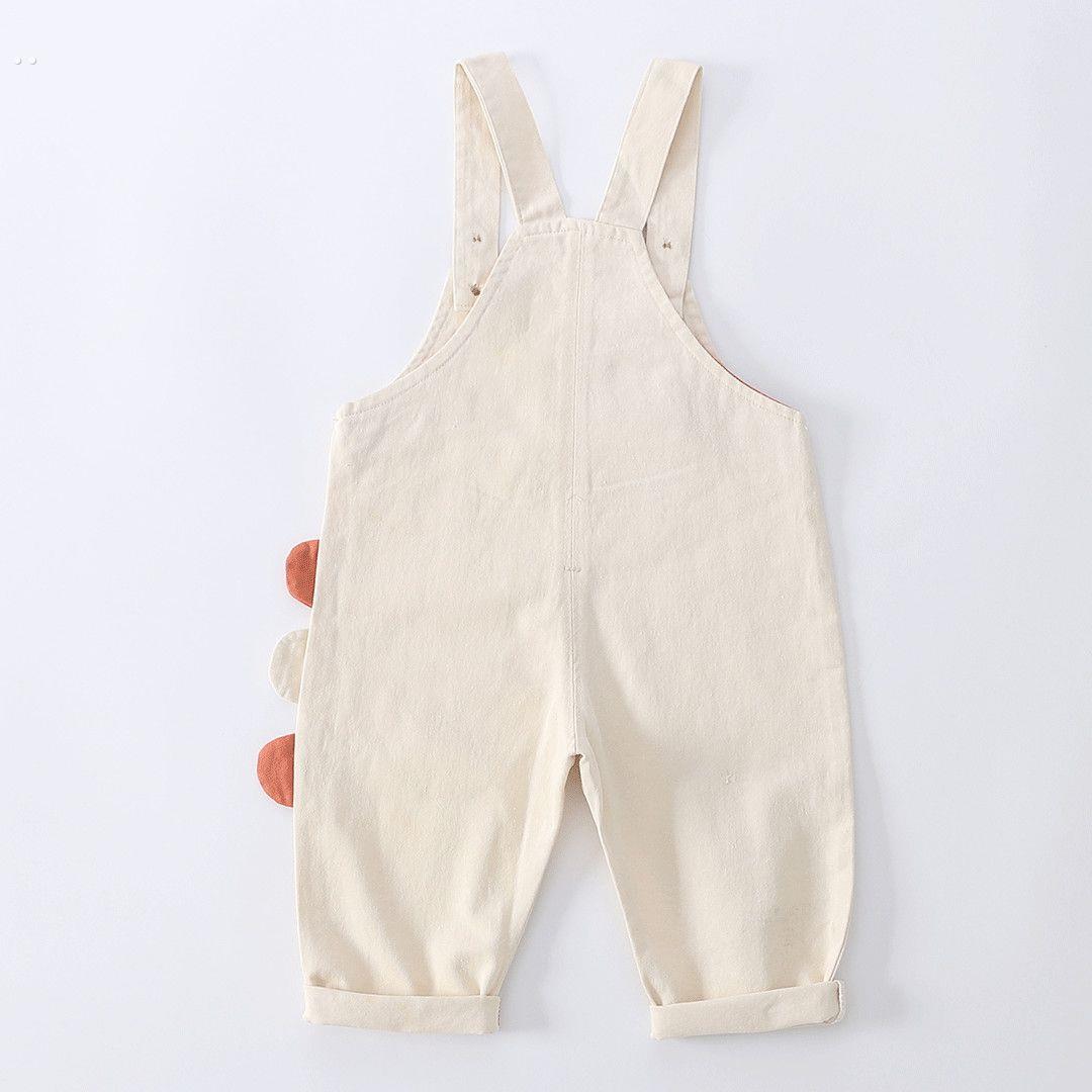 宝宝牛仔背带裤2025婴幼儿春秋装女童洋气0123岁男童春秋连体长裤 - 图3