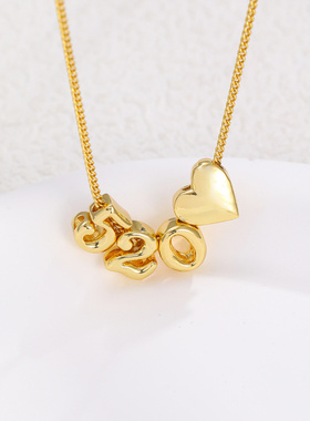 热销光面泡泡字母数字创意diy百