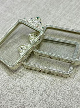 新款银色45*55镜面防水嘎乌盒空